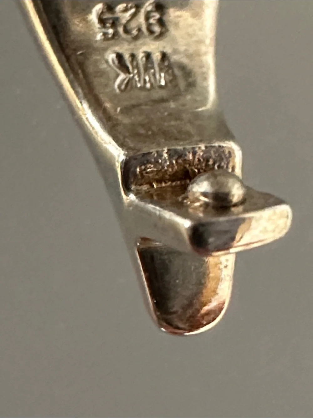 925 Sterling Silver stylish brown